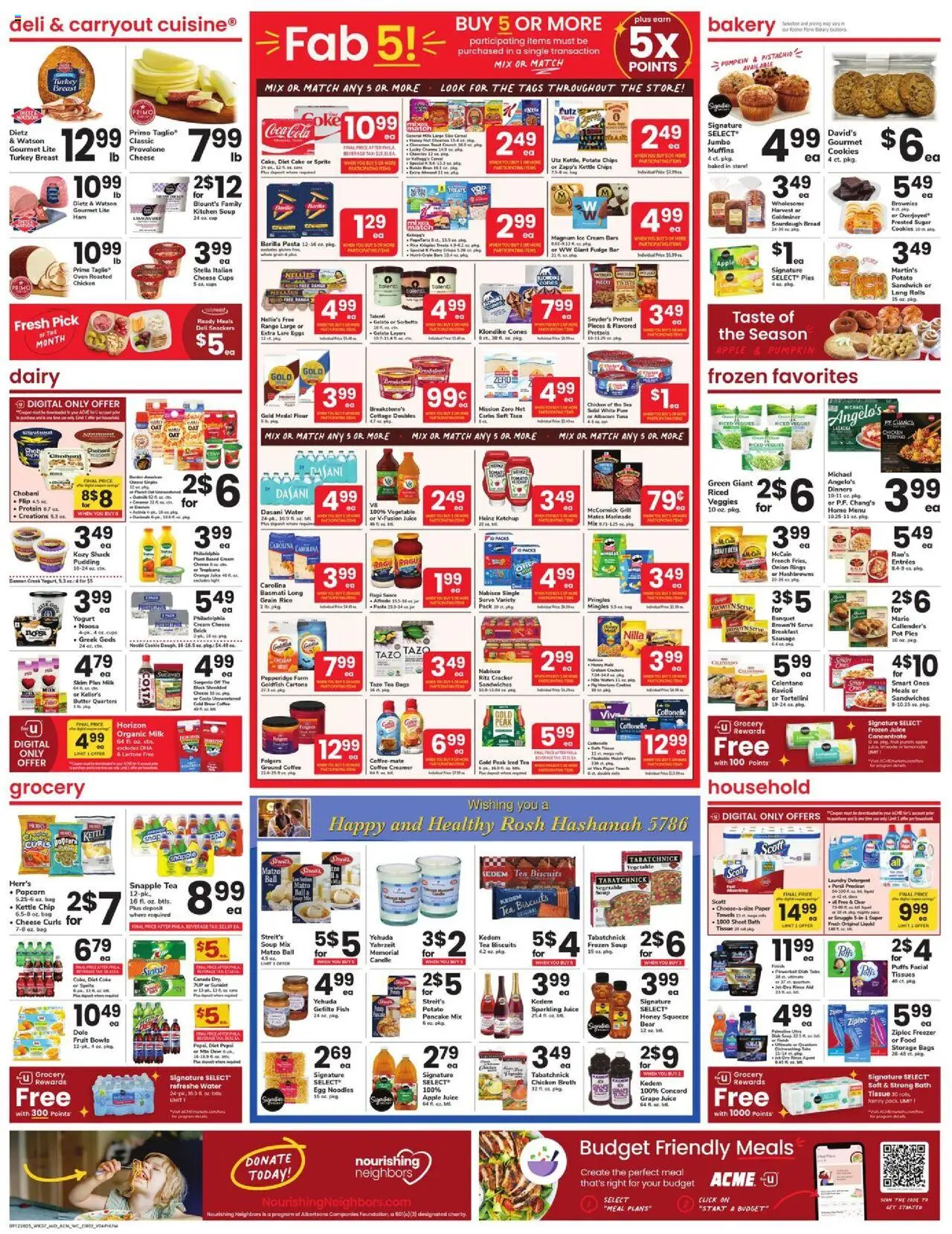 Acme Weekly Ad - valid from 12.09.2025 | Page: 2 | Products: Milk, Juice, Soap, Chips