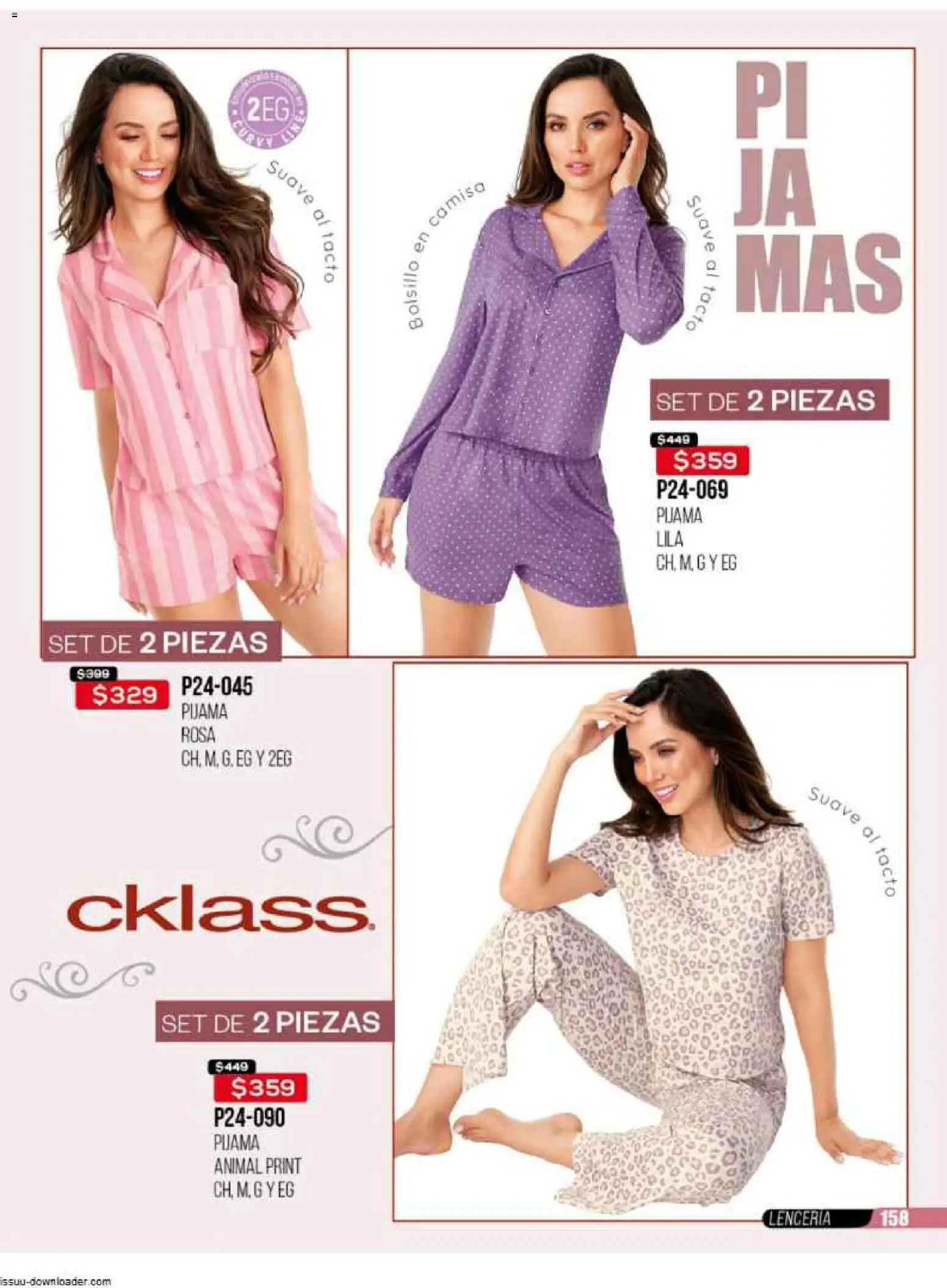Nuevas ofertas de Cklass válidas en toda la República Mexicana desde el 31.10.2025. ¡Encuentra las mejores ofertas en Cklass catálogo Super Rebajas Ropa! | Página: 161 | Productos: Pijama, Lenceria