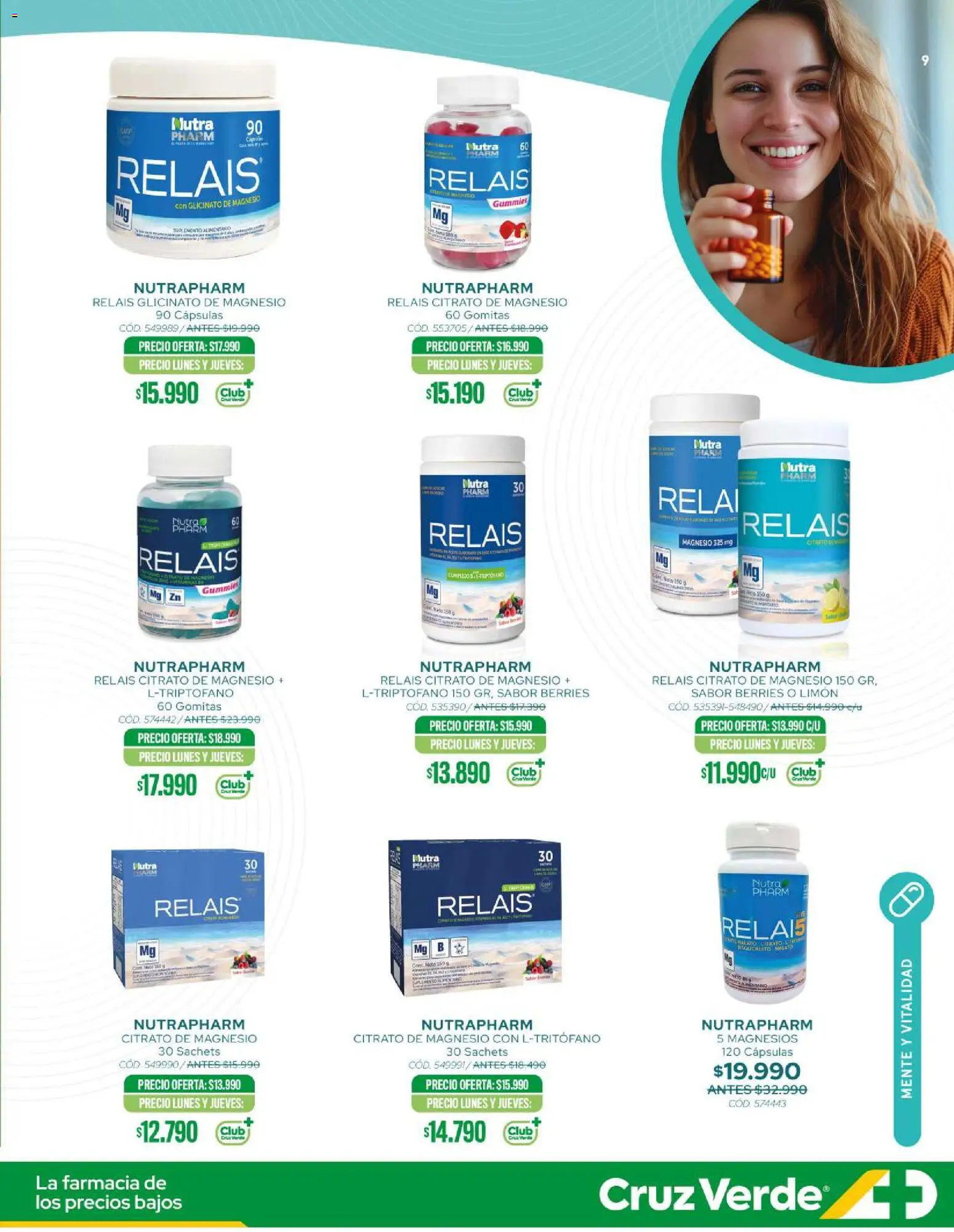 Cruz Verde - Bienestar │ válido desde el 01.03.2026 | Página: 9 | Productos: Limón, Gomitas
