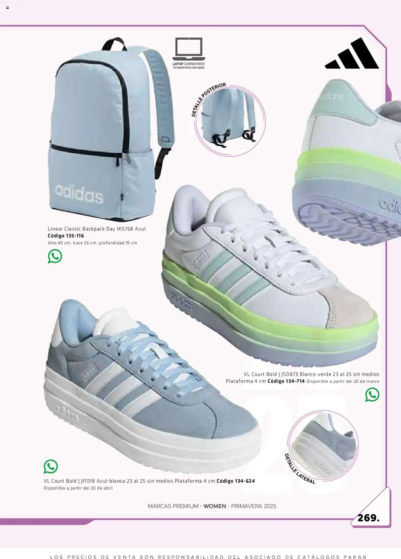 Nuevas ofertas de SC Pakar válidas en toda la República Mexicana desde el 06.03.2025. ¡Encuentra las mejores ofertas en SC Pakar catálogo Women! | Página: 269