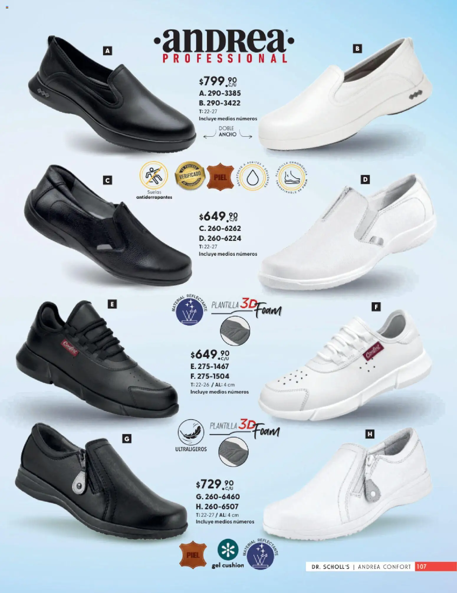 Nuevas ofertas de Andrea válidas en toda la República Mexicana desde el 25.01.2026. ¡Encuentra las mejores ofertas en Andrea catálogo Calzado Confort ! | Página: 96