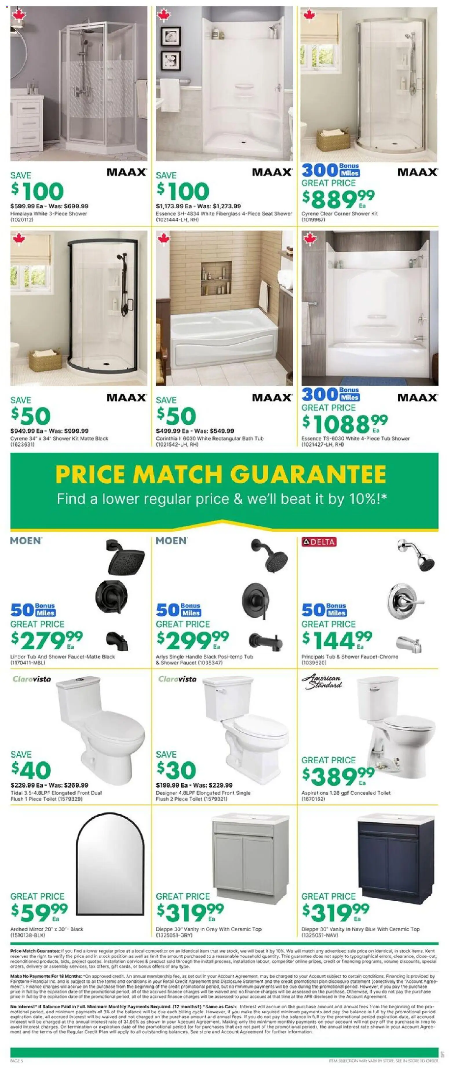 Kent flyer valid from 26.03.2026 | Page: 6 | Products: Bath, Shower, Mirror