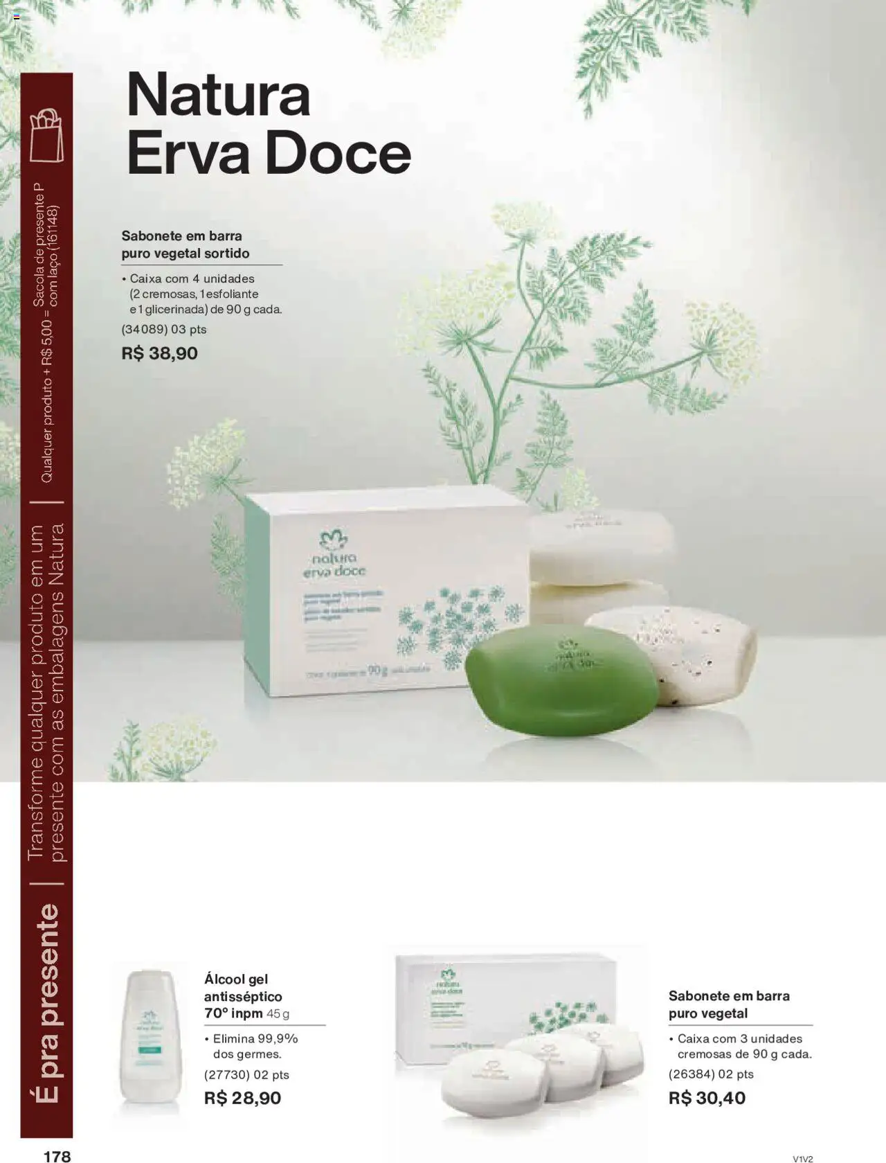 Natura Folheto - válido de 14.10.2025 | Página: 178 | Produtos: Caixa, Sabonete