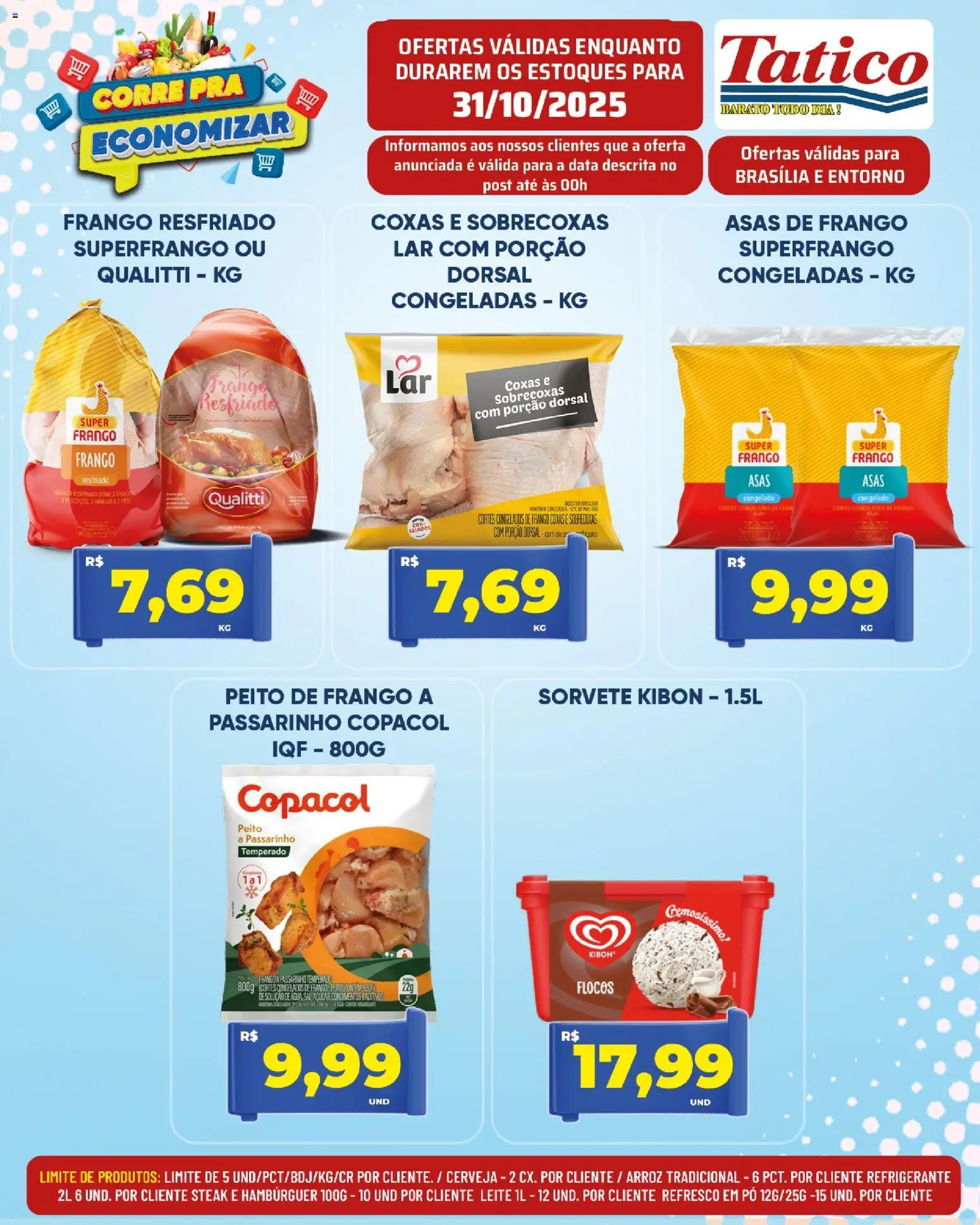 Tatico Folheto - válido de 31.10.2025 | Página: 10 | Produtos: Pó, Flocos, Refrigerante, Peito de frango