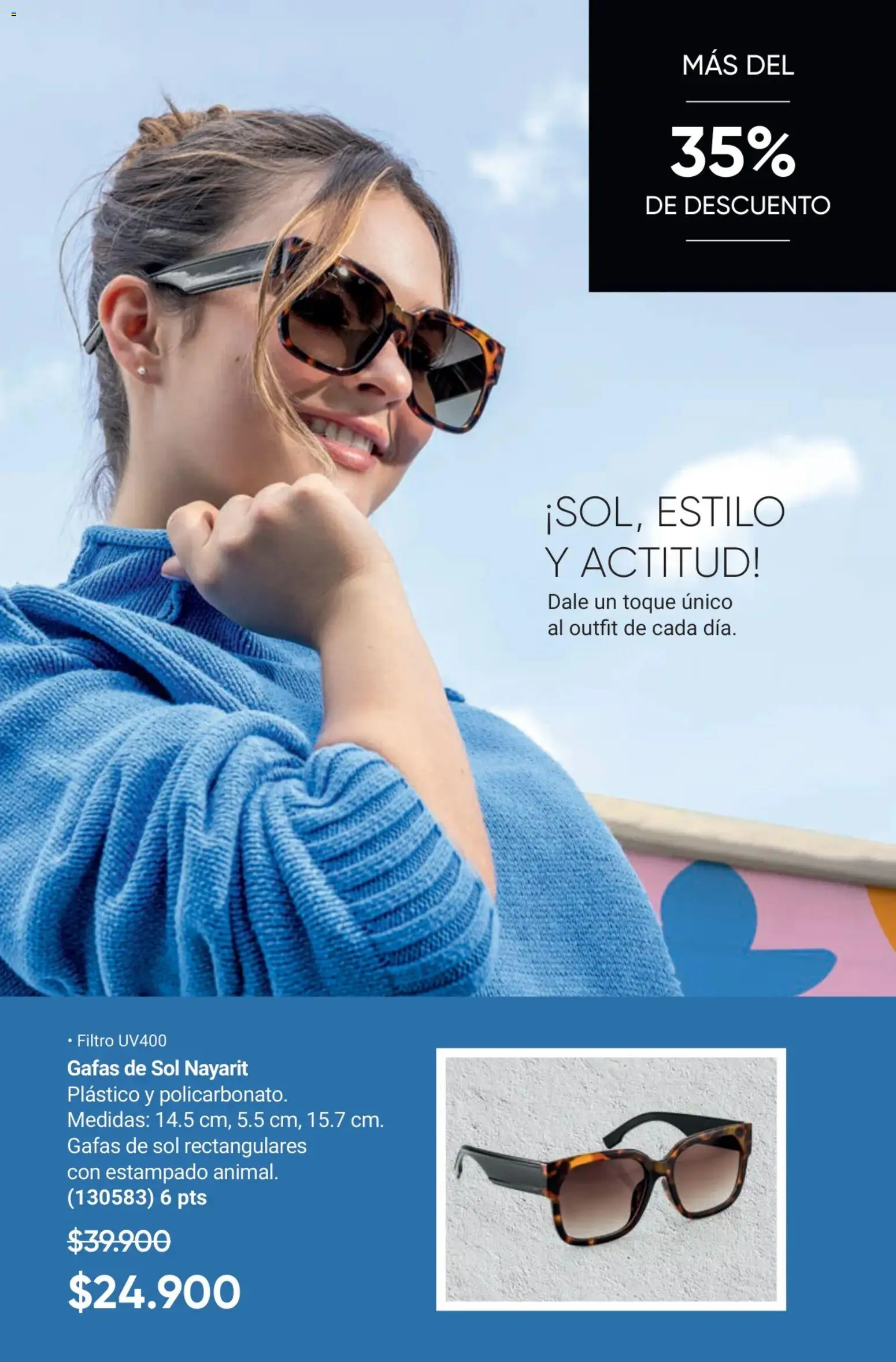 Avon revista - valida desde el 02.01.2026 | Página: 63 | Productos: Gafas de sol