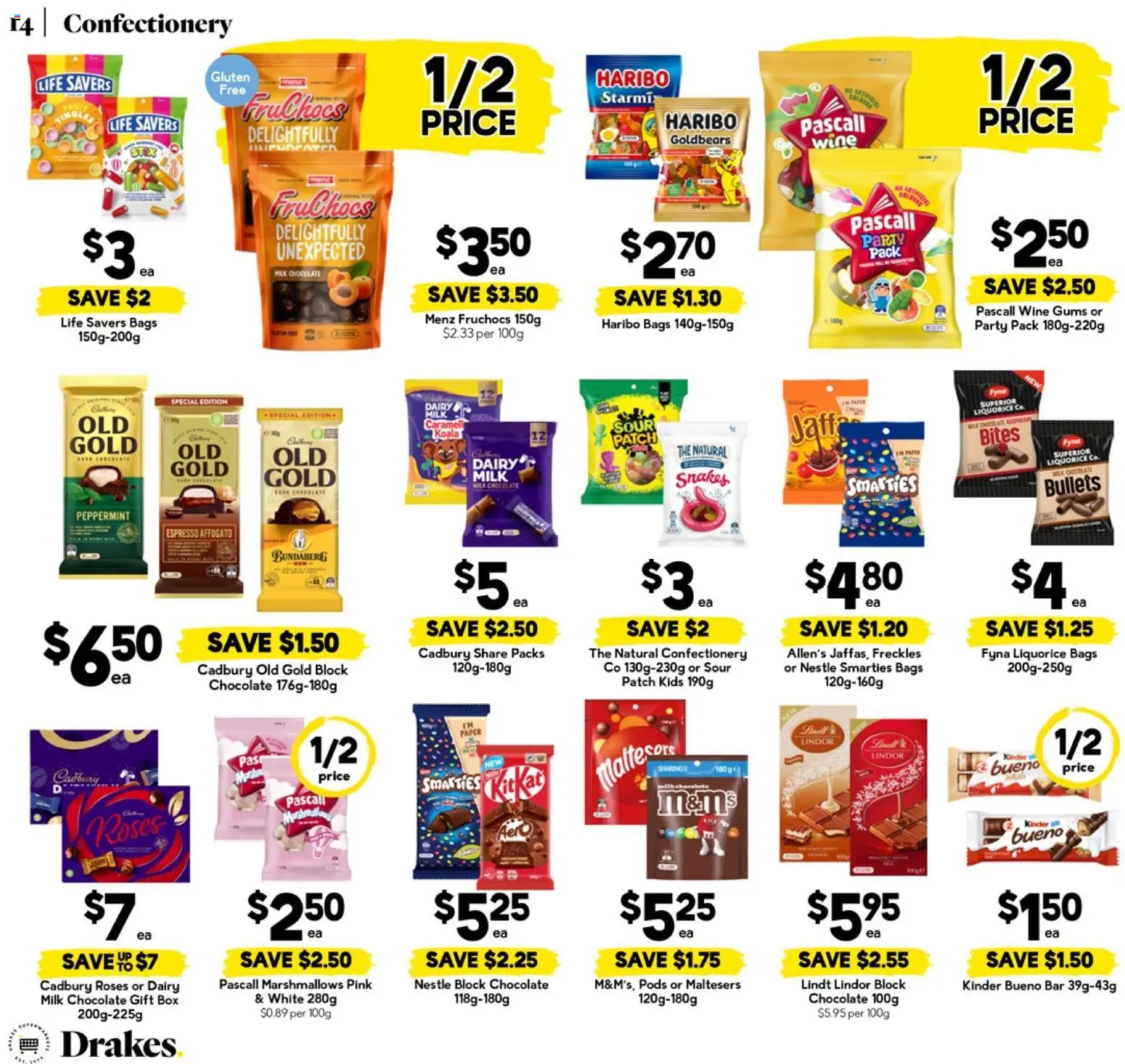 Drakes catalogue - valid from 15.04.2026 | Page: 14 | Products: Box, Milk, Dairy, Chocolate