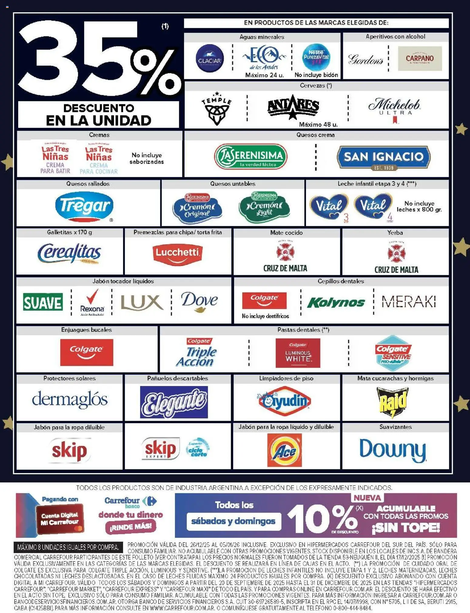 Carrefour ofertas │ válido desde el 26.12.2025 | Página: 6 | Productos: Mate, Yerba, Ropa, Torta