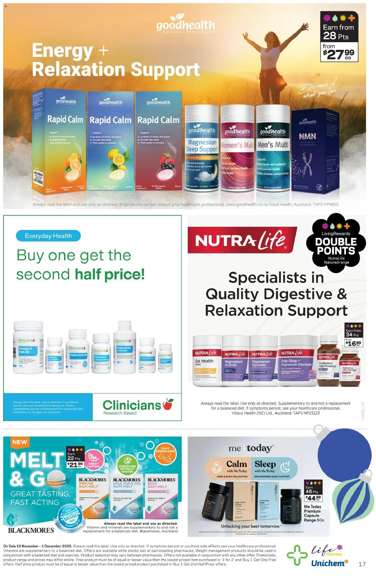 Life Pharmacy catalogue from 10.11.2025 | Page: 17
