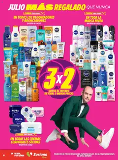 Nuevas ofertas de Soriana válidas en toda la República Mexicana desde el 06.06.2025. ¡Encuentra las mejores ofertas en Soriana - Julio Regalado Híper Nacional! | Página: 10 | Productos: Desodorante, Body, Fragancia, Loción autobronceadora