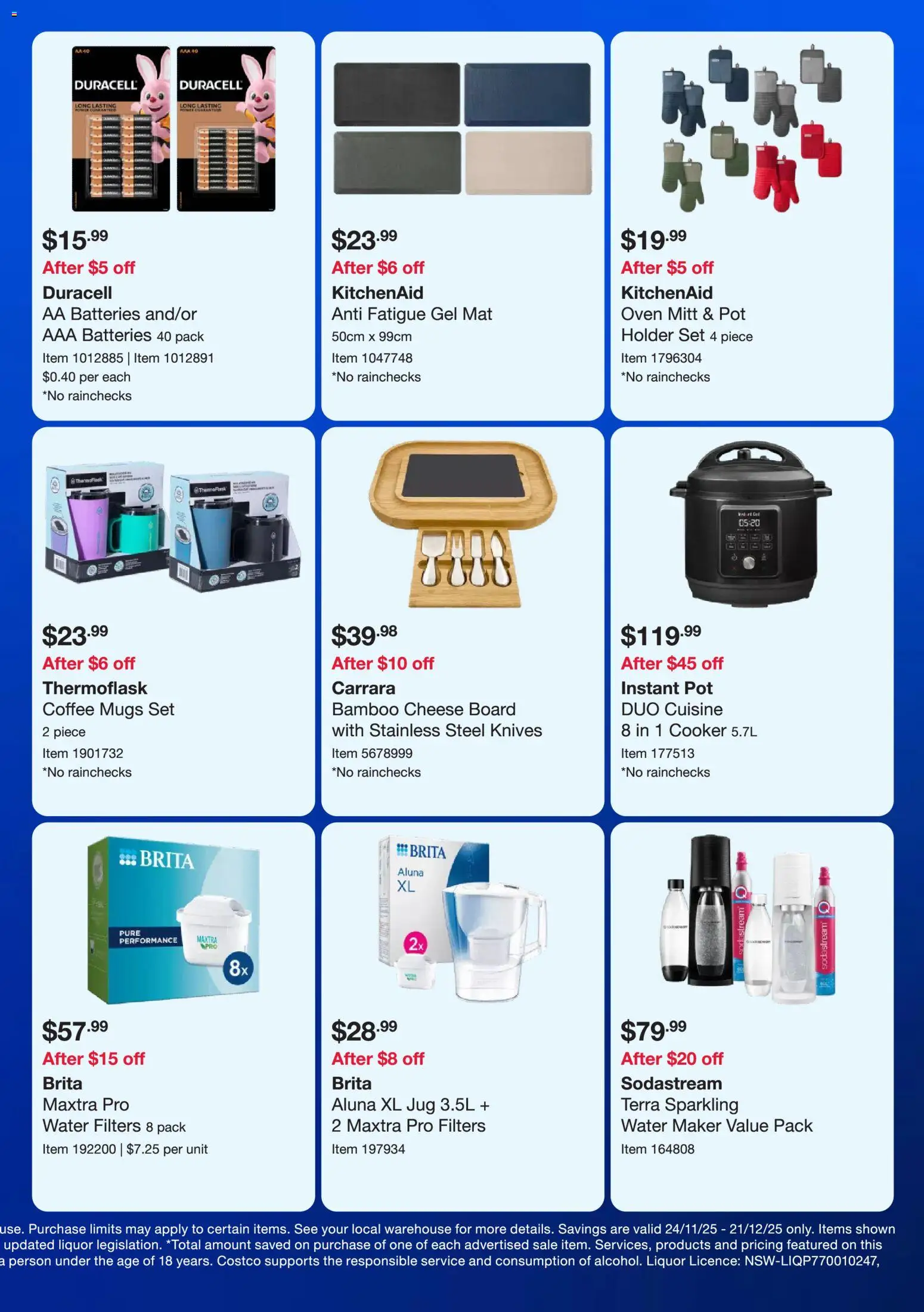 Costco catalogue - valid from 24.11.2025 | Page: 3 | Products: Pot, Cheese, Coffee, Oven