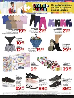 Carrefour - Ofertas Voltas às Aulas - Pré-Visualização do folheto da loja Carrefour, válido de 05.01.2026 | Página: 13 | Produtos: Lancheira, Meias, Cuecas, Tênis