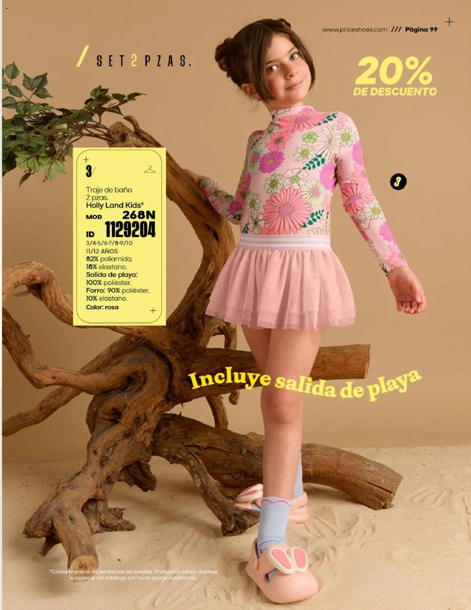 Nuevas ofertas de Price Shoes válidas en toda la República Mexicana desde el 23.01.2026. ¡Encuentra las mejores ofertas en Price Shoes catálogo Oportunidades! | Página: 99 | Productos: Traje, Traje de baño, Baño