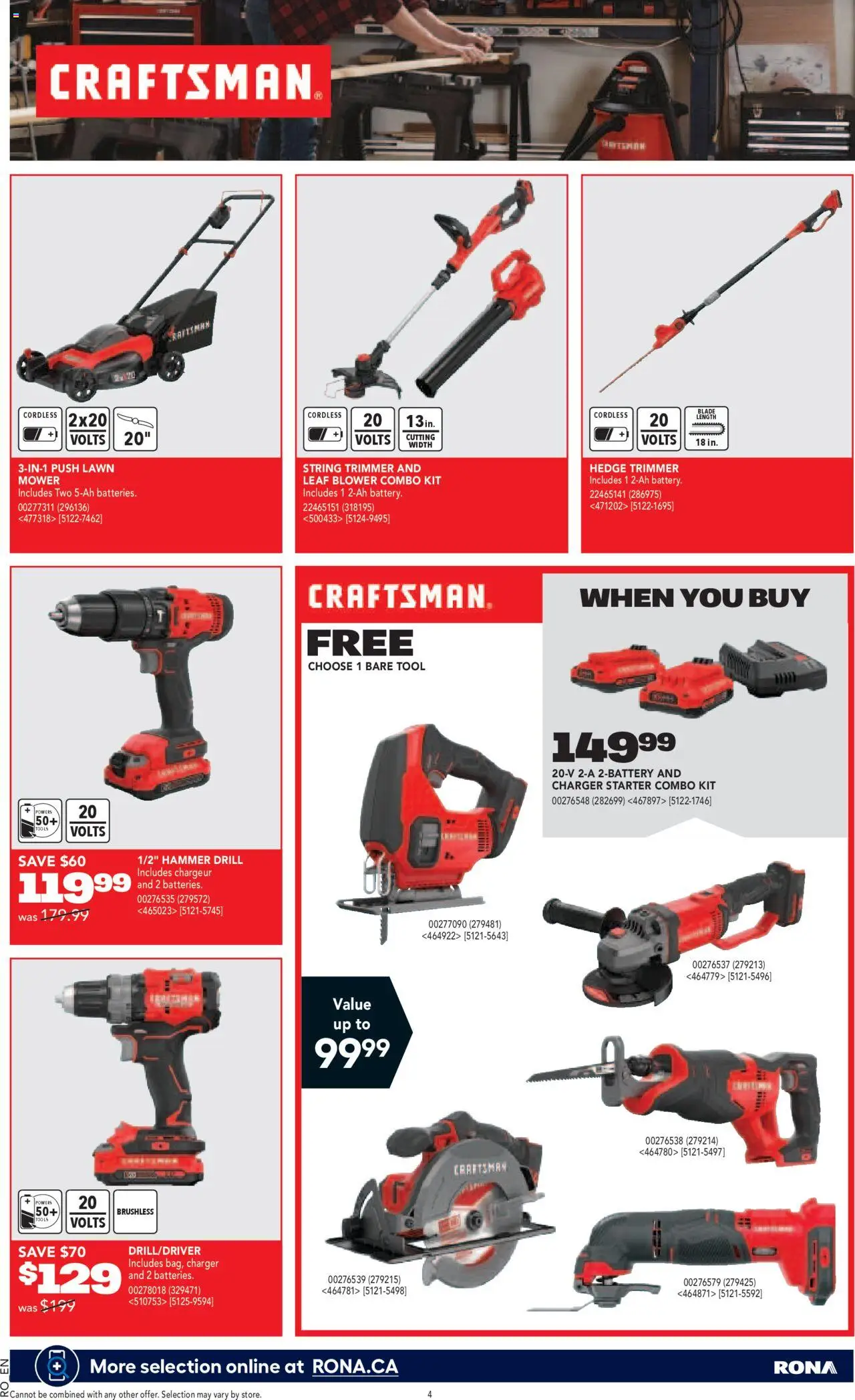 Rona flyer valid from 08.05.2025 | Page: 5 | Products: Mower