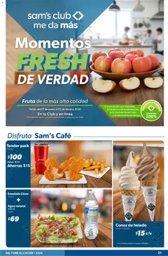 Vista previa de Sam's Club catálogo, nuevo folleto de la tienda, válido en México a partir del 07.01.2026 | Página: 21