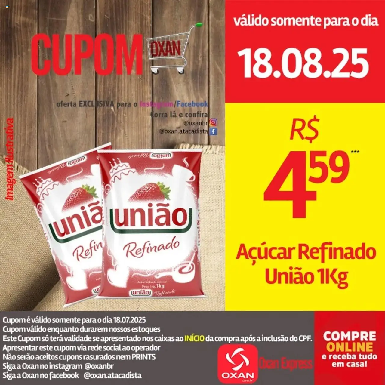 Oxan Atacadista Folheto - válido de 18.08.2025 | Página: 5 | Produtos: Açúcar