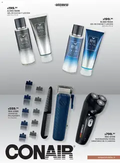 Nuevas ofertas de Andrea válidas en toda la República Mexicana desde el 25.05.2025. ¡Encuentra las mejores ofertas en Andrea - Catálogo Beauty Campaña 3! | Página: 11 | Productos: Loción, Juego, Rasuradora, Gel de ducha