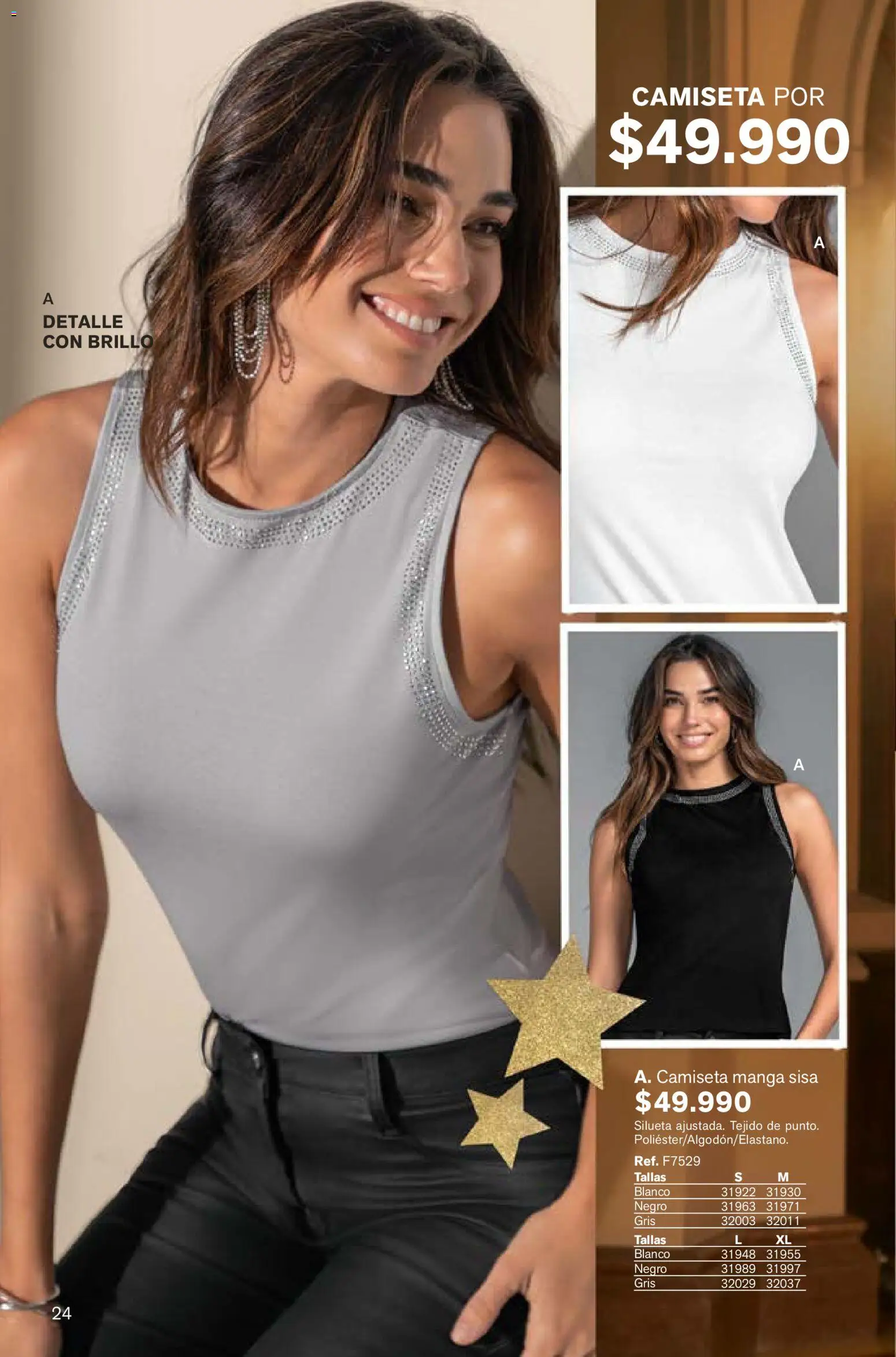 Leonisa revista - valida desde el 07.12.2025 | Página: 24 | Productos: Brillo, Camiseta, Camiseta manga sisa