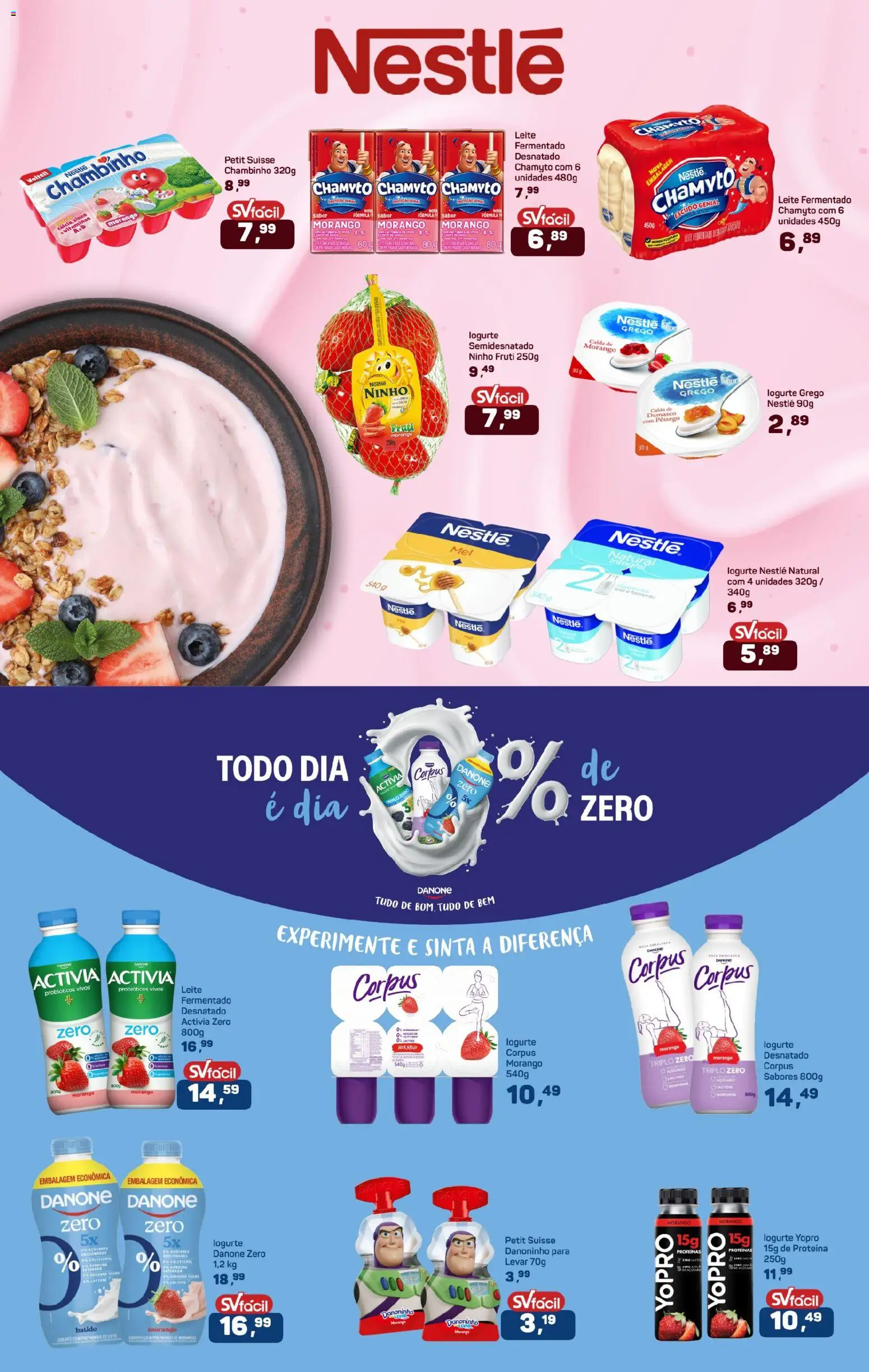Supermercados São Vicente Folheto - válido de 12.11.2025 | Página: 3 | Produtos: Damasco, Probióticos, Leite, Cálcio