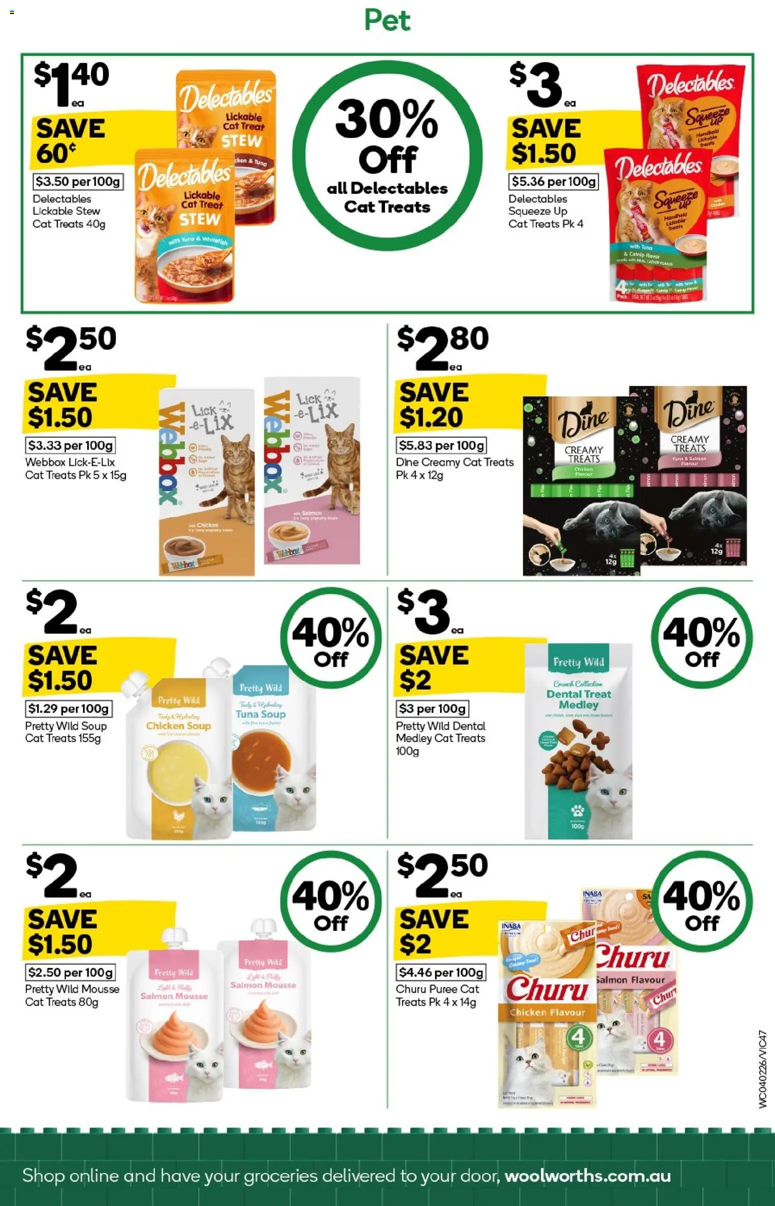 Woolworths catalogue - valid from 04.02.2026 | Page: 47 | Products: Chicken, Salmon, Soup, Tuna