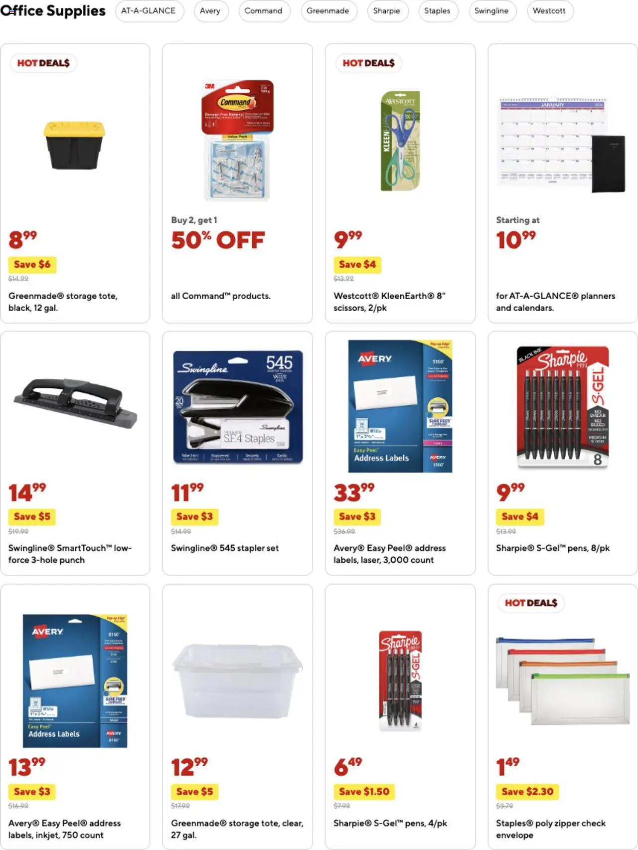 Staples Weekly Ad - valid from 28.09.2025 | Page: 3 | Products: Ink, Stapler