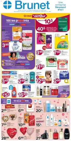 Preview of Brunet weekly flyer / circulaire from shop Brunet valid from 12.02.2026