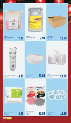 Preview of Wholesale Club - Happy Lunar New Year flyer from shop Wholesale Club valid from 29.01.2026 | Page: 4 | Products: Table