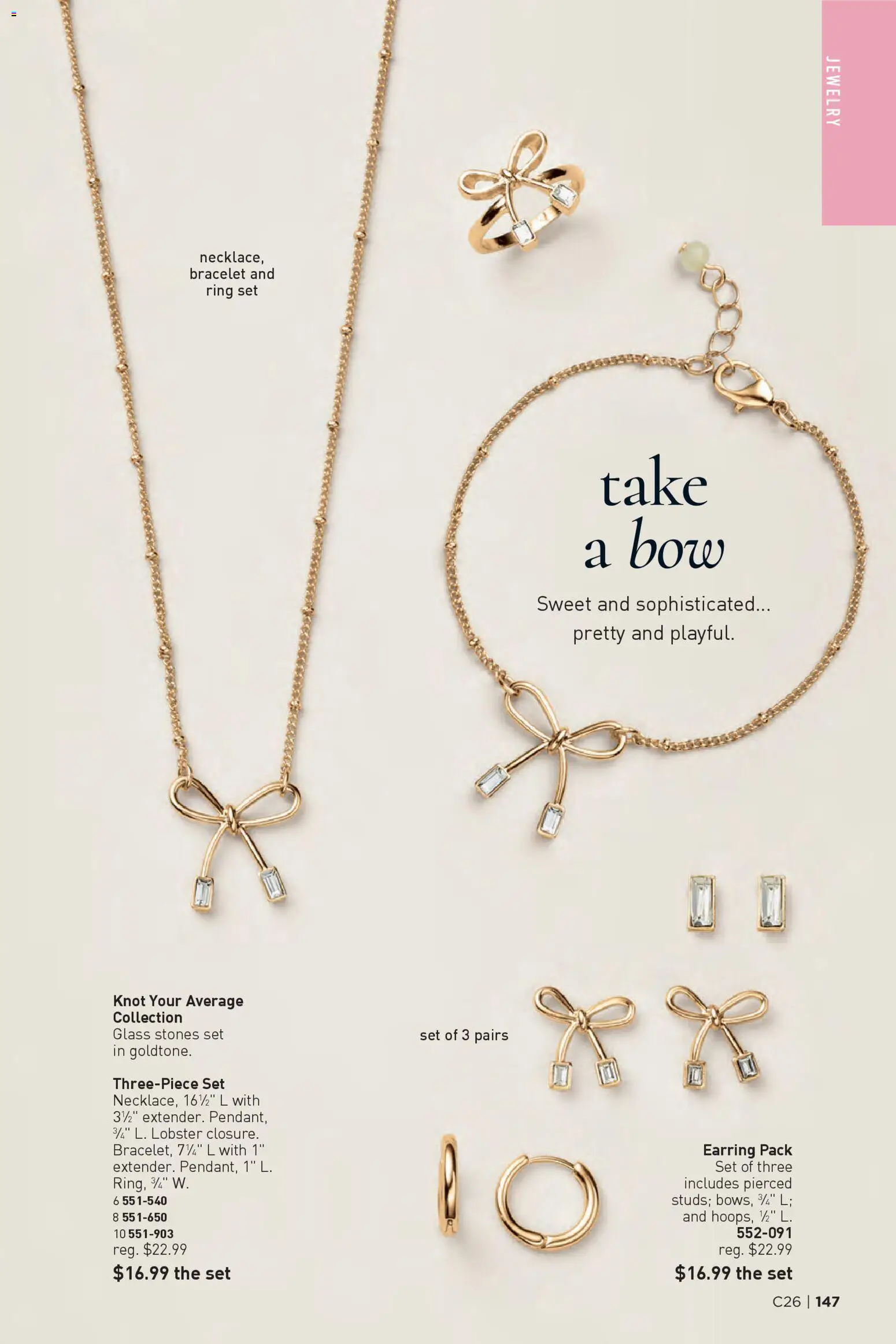 Avon Brochure - valid from 17.12.2025 | Page: 147 | Products: Ring, Bow
