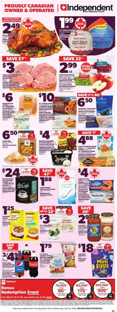 Preview of Independent Grocer flyer - NS from shop Independent Grocer valid from 26.03.2026