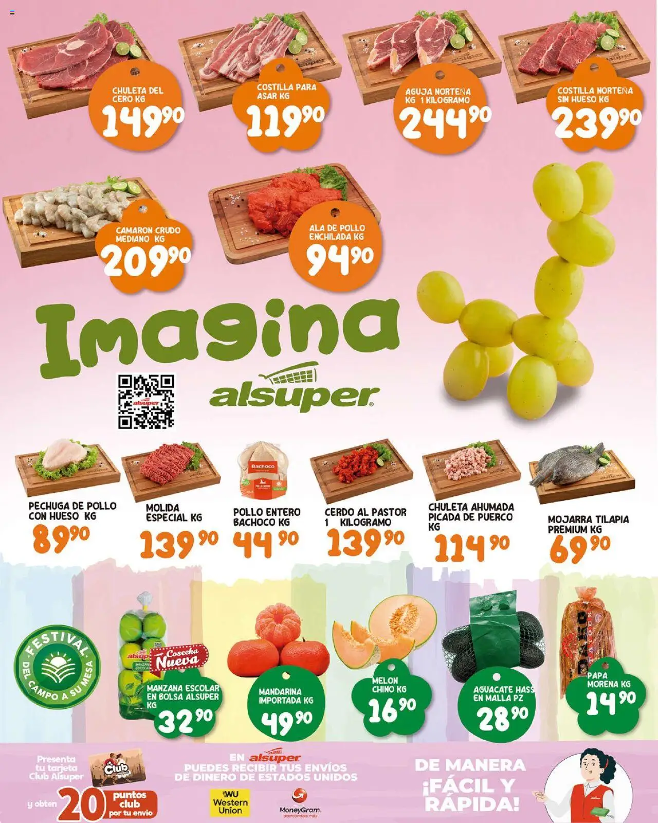 Nuevas ofertas de Alsuper válidas en toda la República Mexicana desde el 22.08.2025. ¡Encuentra las mejores ofertas en Alsuper - Folleto! | Página: 8 | Productos: Bolsa, Manzana, Cerdo, Malla