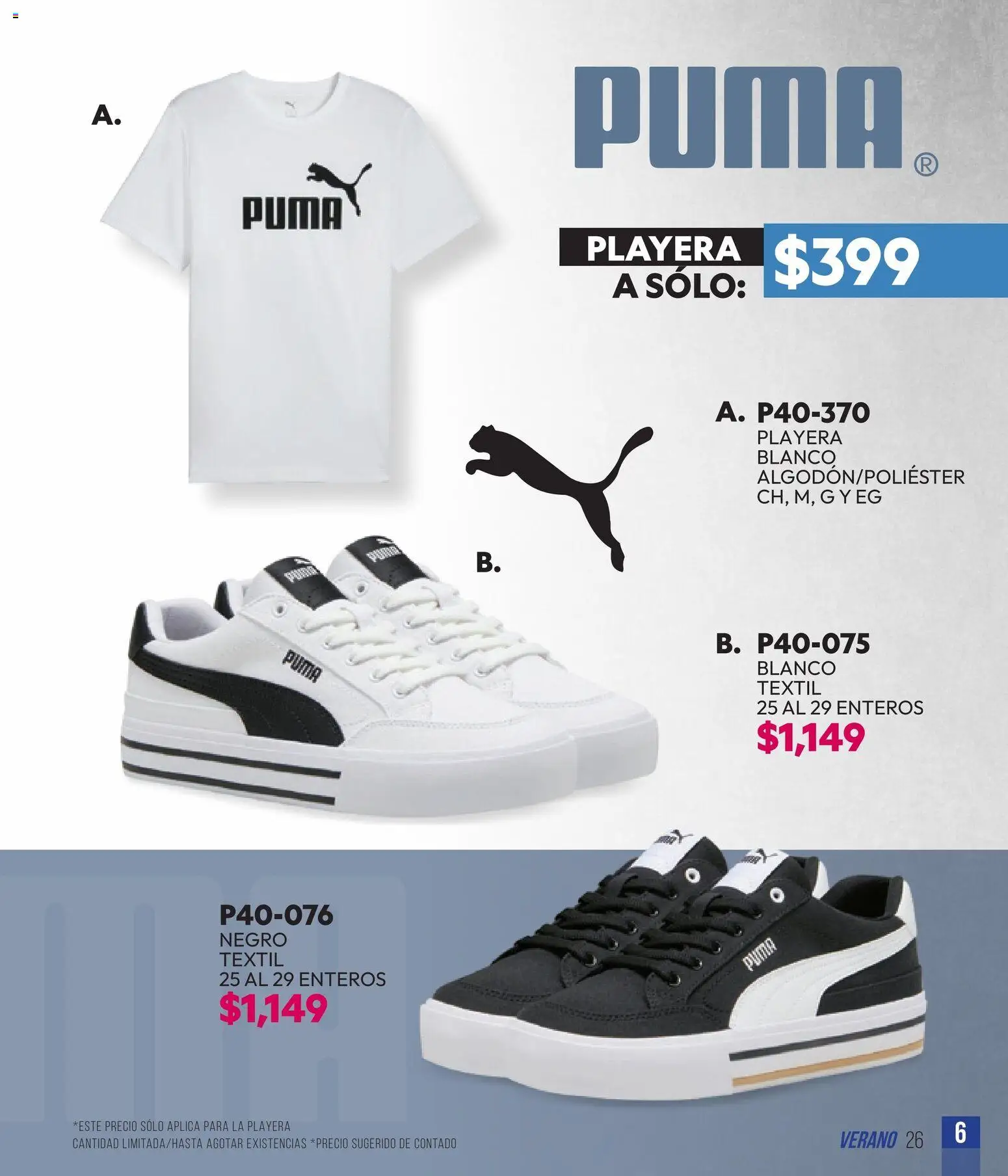 Nuevas ofertas de Cklass válidas en toda la República Mexicana desde el 28.04.2026. ¡Encuentra las mejores ofertas en Cklass catálogo Sportweek! | Página: 121 | Productos: Playera