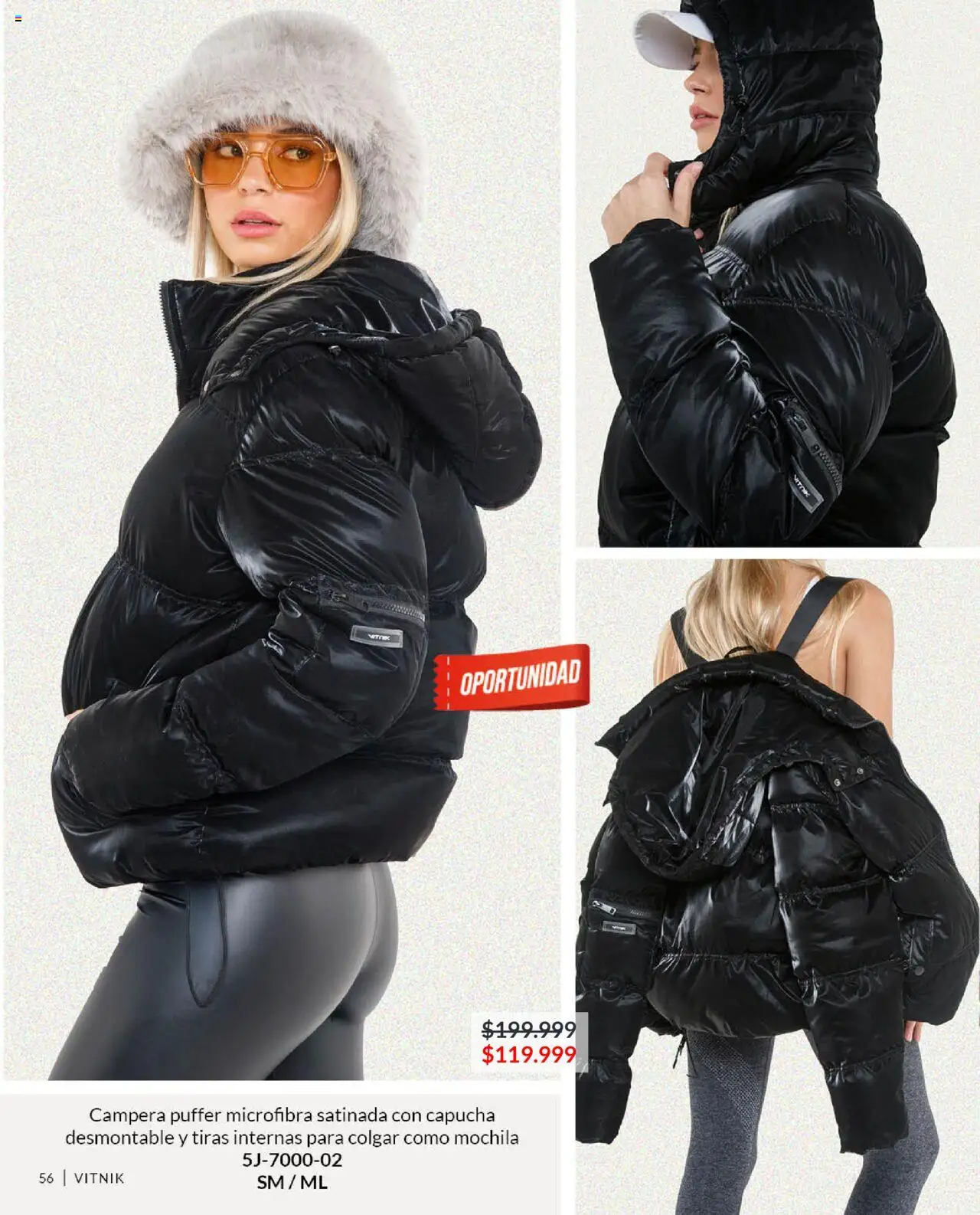 Vitnik catálogo │ válido desde el 08.08.2025 | Página: 56 | Productos: Campera, Mochila