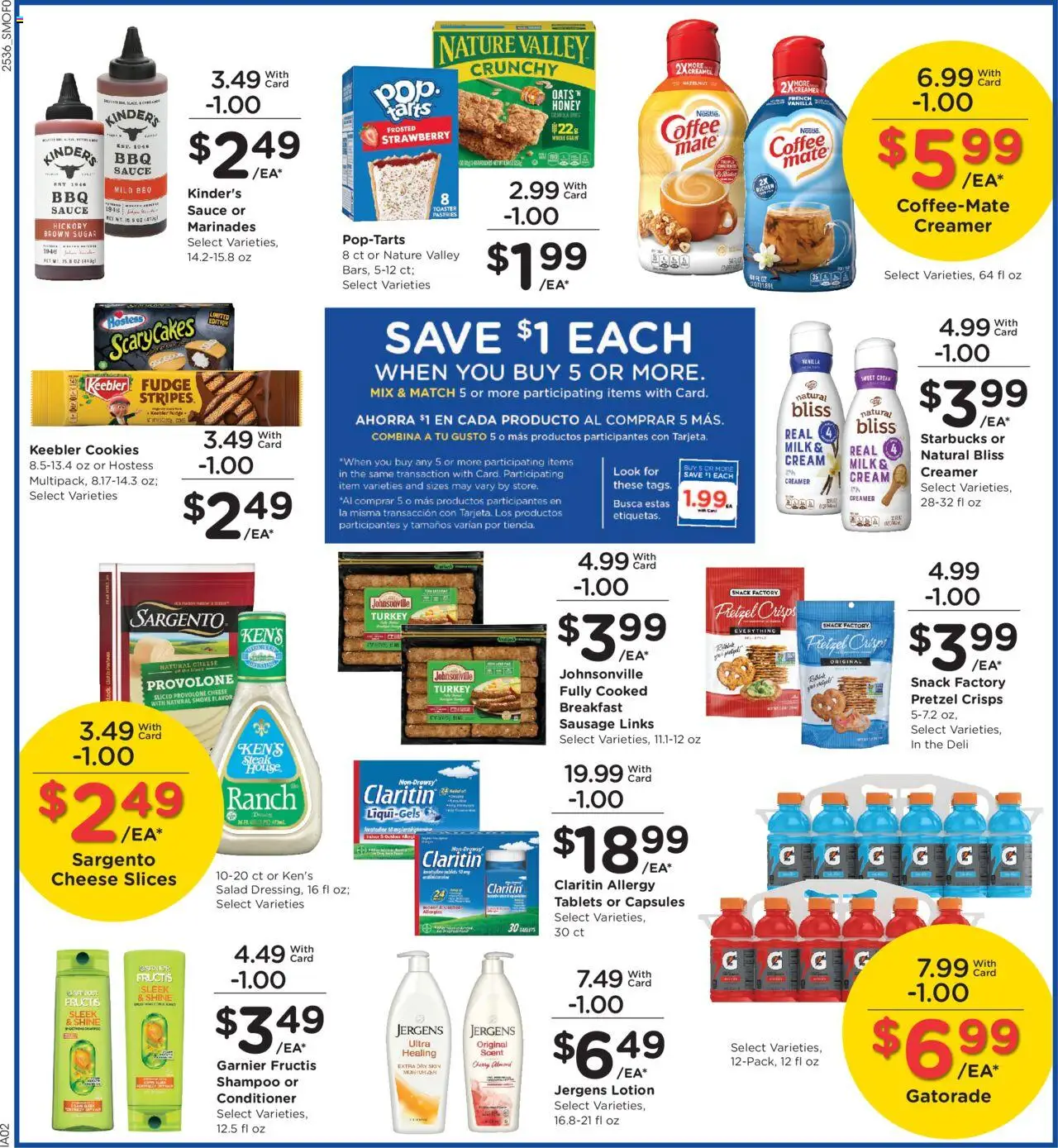 Smith's Weekly Ad - valid from 08.10.2025 | Page: 9 | Products: Toaster, Milk, Coffee, Cream