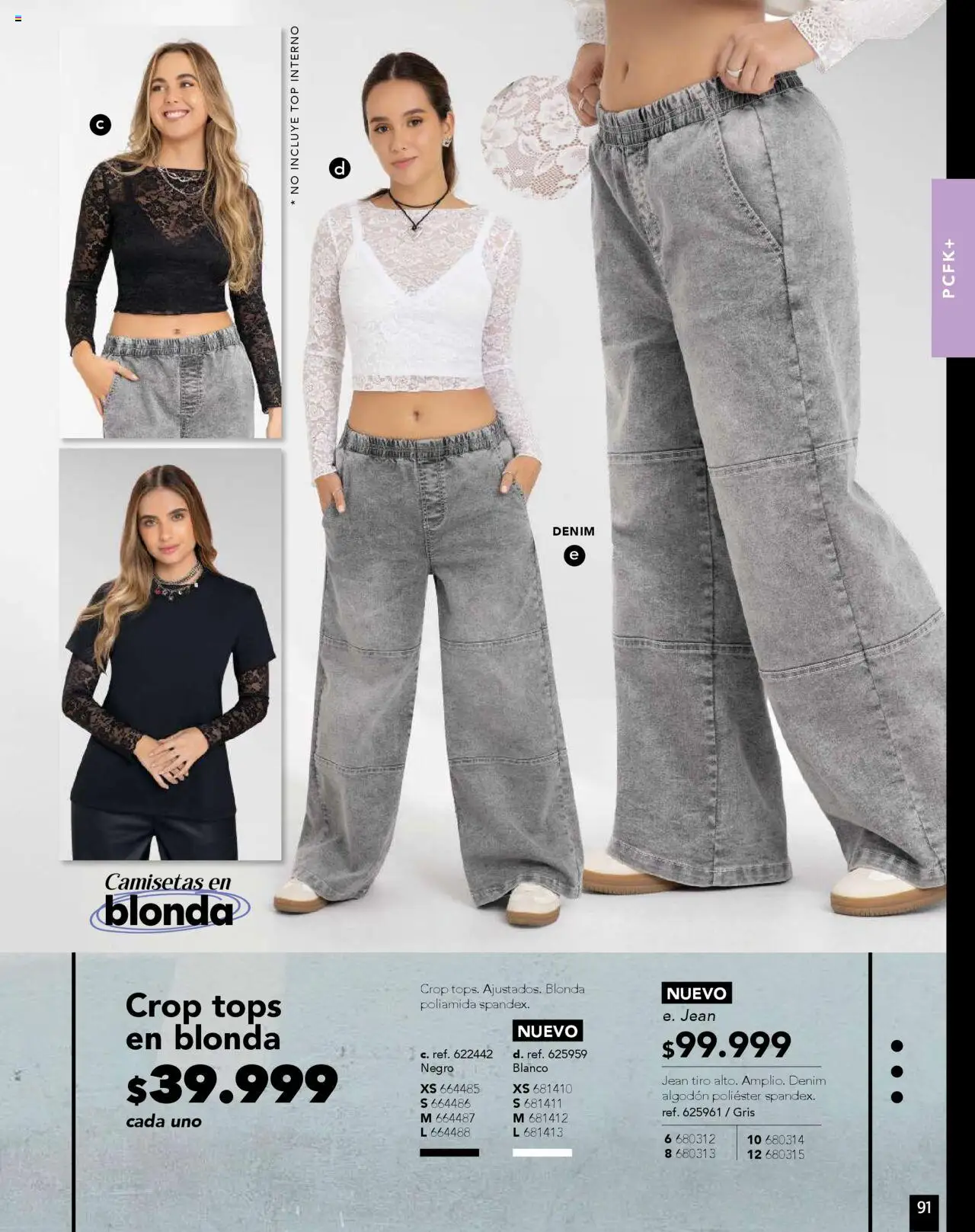 Pacifika revista - valida desde el 01.09.2025 | Página: 103 | Productos: Algodón, Jean, Top