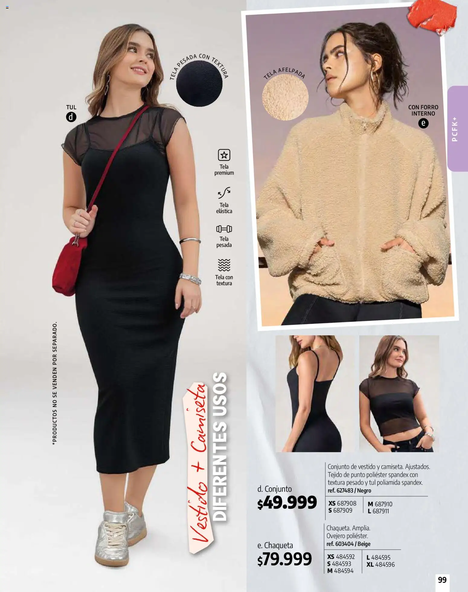 Pacifika revista - valida desde el 01.01.2026 | Página: 99 | Productos: Camiseta, Vestido, Conjunto, Chaqueta