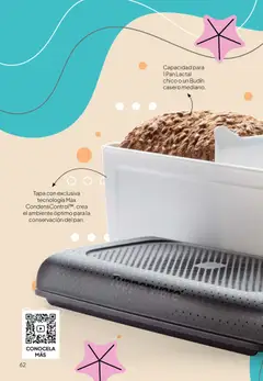 Vista previa Tupperware Folleto de Campaña 2/2026 válido desde el 18.12.2025 | Página: 63 | Productos: Budín, Pan