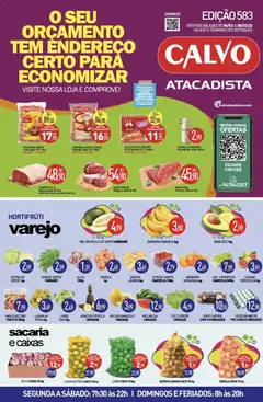 Calvo Atacadista - Ofertas da semana - Pré-Visualização do folheto da loja Calvo Atacadista, válido de 06.03.2026
