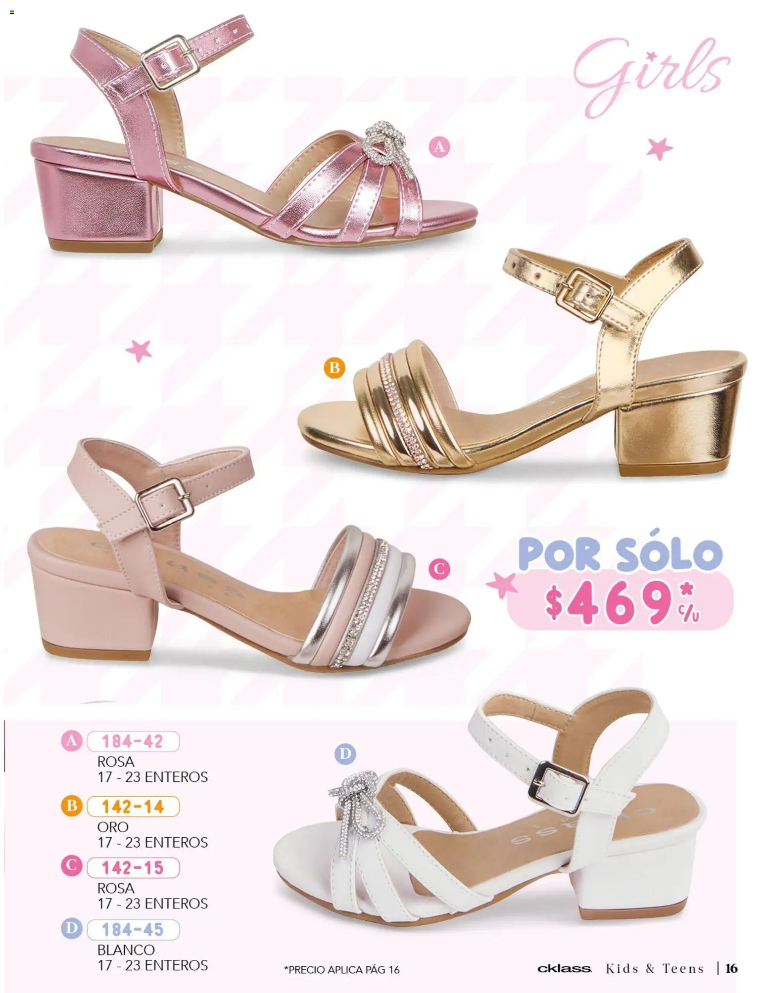 Nuevas ofertas de Cklass válidas en toda la República Mexicana desde el 02.01.2026. ¡Encuentra las mejores ofertas en Cklass catálogo Kids Niña! | Página: 17