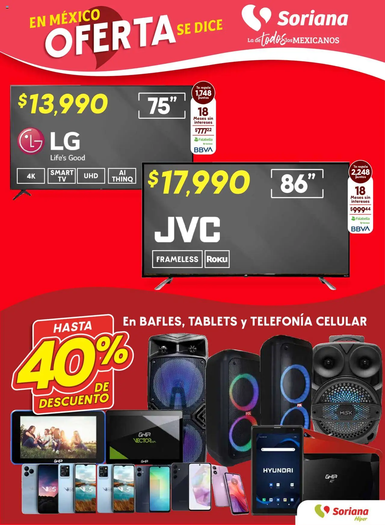 Nuevas ofertas de Soriana válidas en toda la República Mexicana desde el 09.10.2025. ¡Encuentra las mejores ofertas en Soriana - Fin de Semana Híper: Ags, Nay, Jal, Qro, Col, Mich, Gto, Hgo, Tlax, Mor, Pue, Gro, Oax, Edo. de Mex, Valle de México, Za! | Página: 8 | Productos: Té