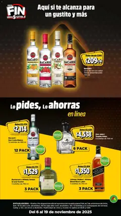 Vista previa de Bodega Aurrerá Buen Fin , nuevo folleto de la tienda, válido en México a partir del 06.11.2025 | Página: 12 | Productos: Mango, Tequila, Té, Whisky