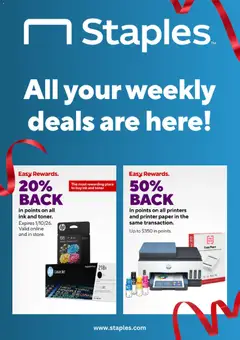 Preview of Staples weekly ads valid from 04.01.2026