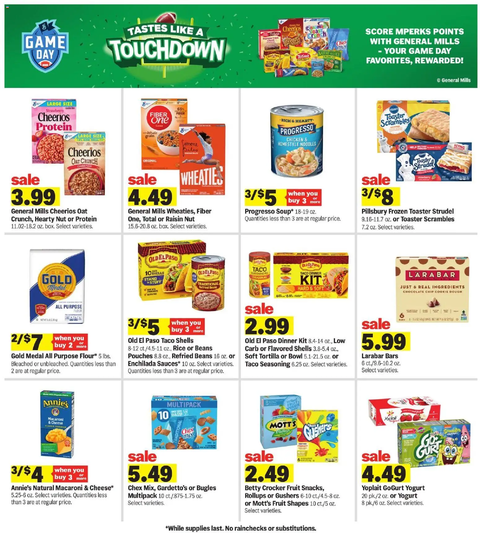 Meijer Weekly Ad - MI - valid from 22.10.2025 | Page: 43 | Products: Toaster, Cheese, Yogurt, Chocolate Chip