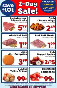 Preview of Save a Lot weekly ads valid from 25.10.2025
