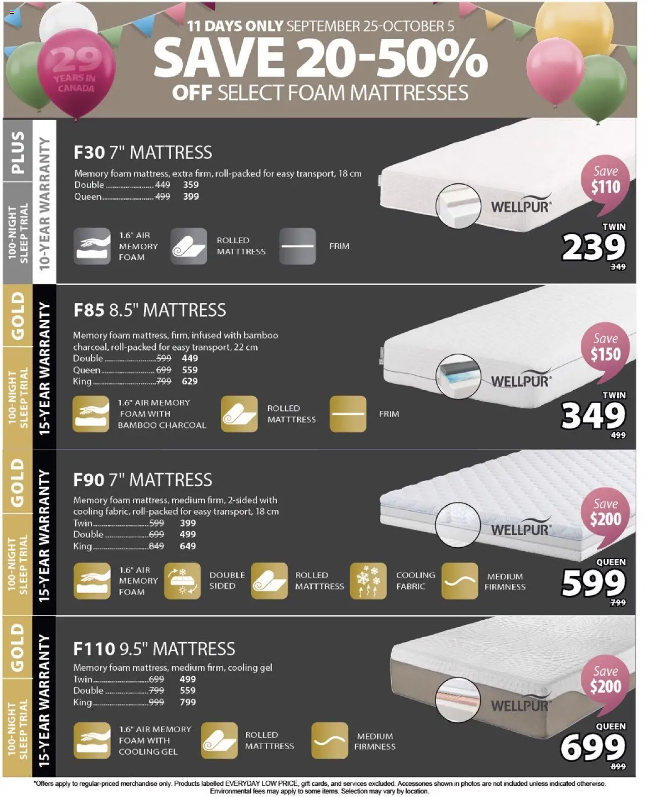 JYSK flyer valid from 25.09.2025 | Page: 13 | Products: Mattress