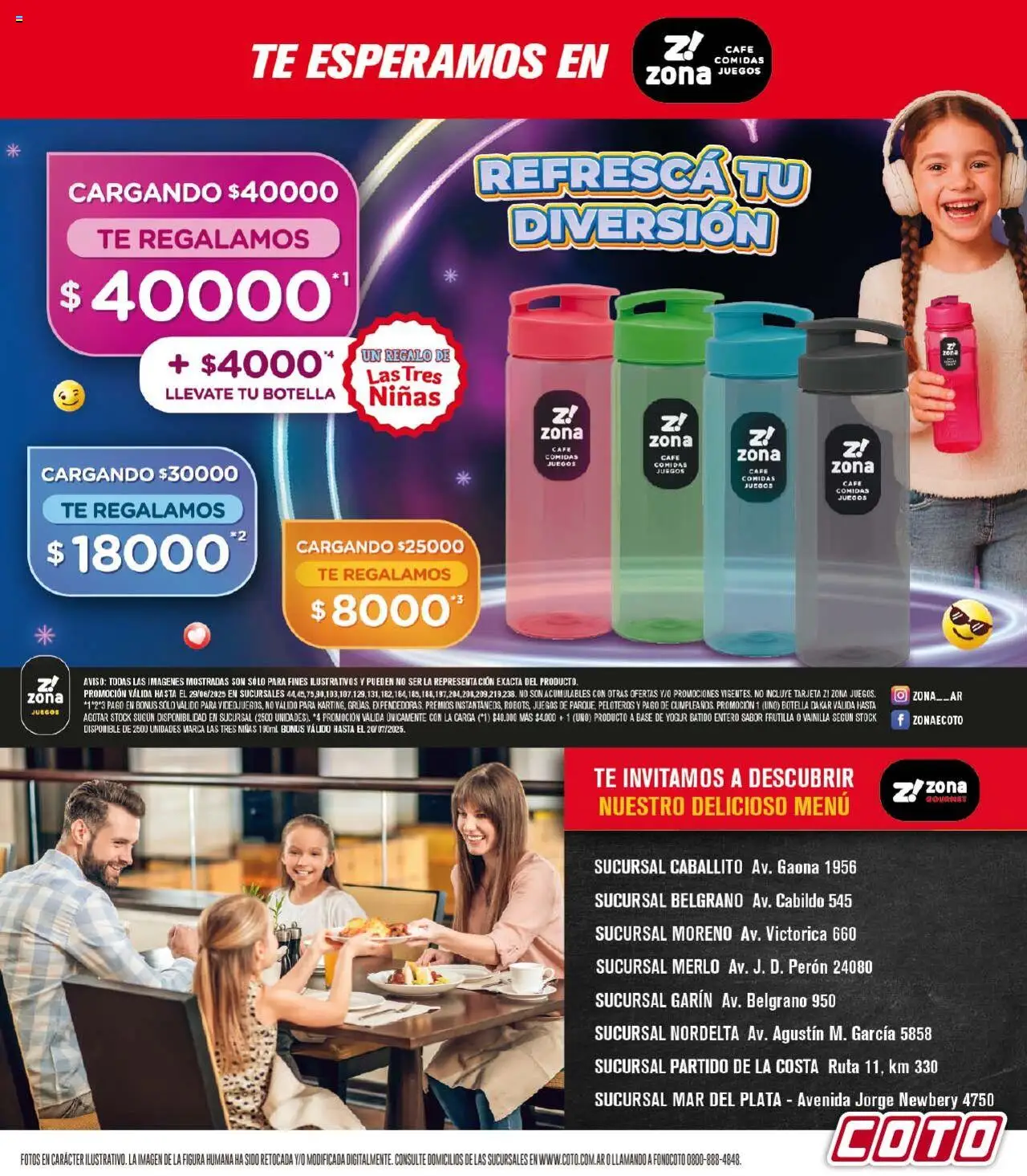 Coto ofertas │ válido desde el 16.06.2025 | Página: 7 | Productos: Botella, Frutilla, Yogur, Café