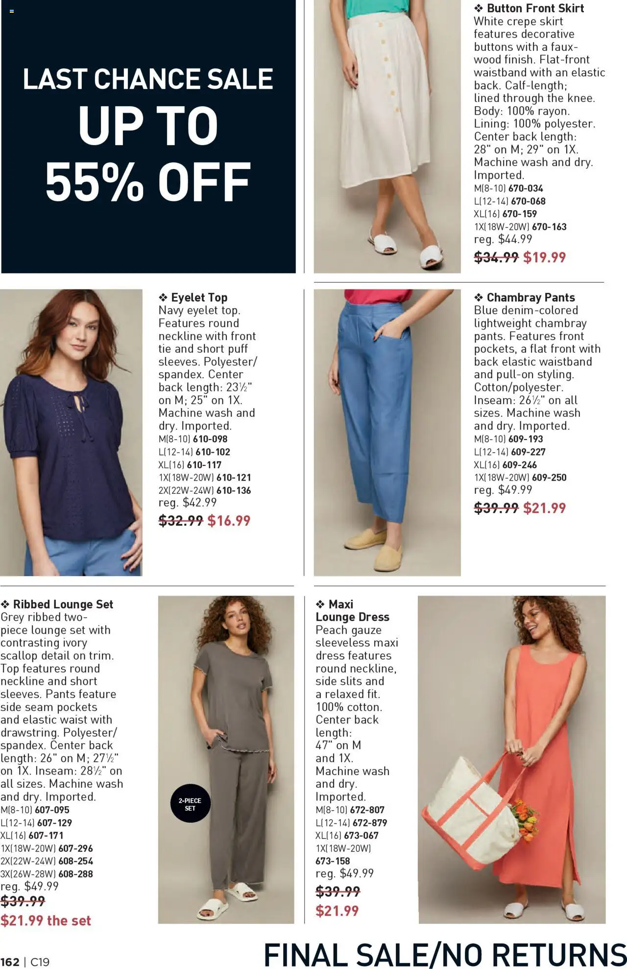 Avon Brochure - valid from 10.09.2025 | Page: 162 | Products: Pants, Peach, Dress