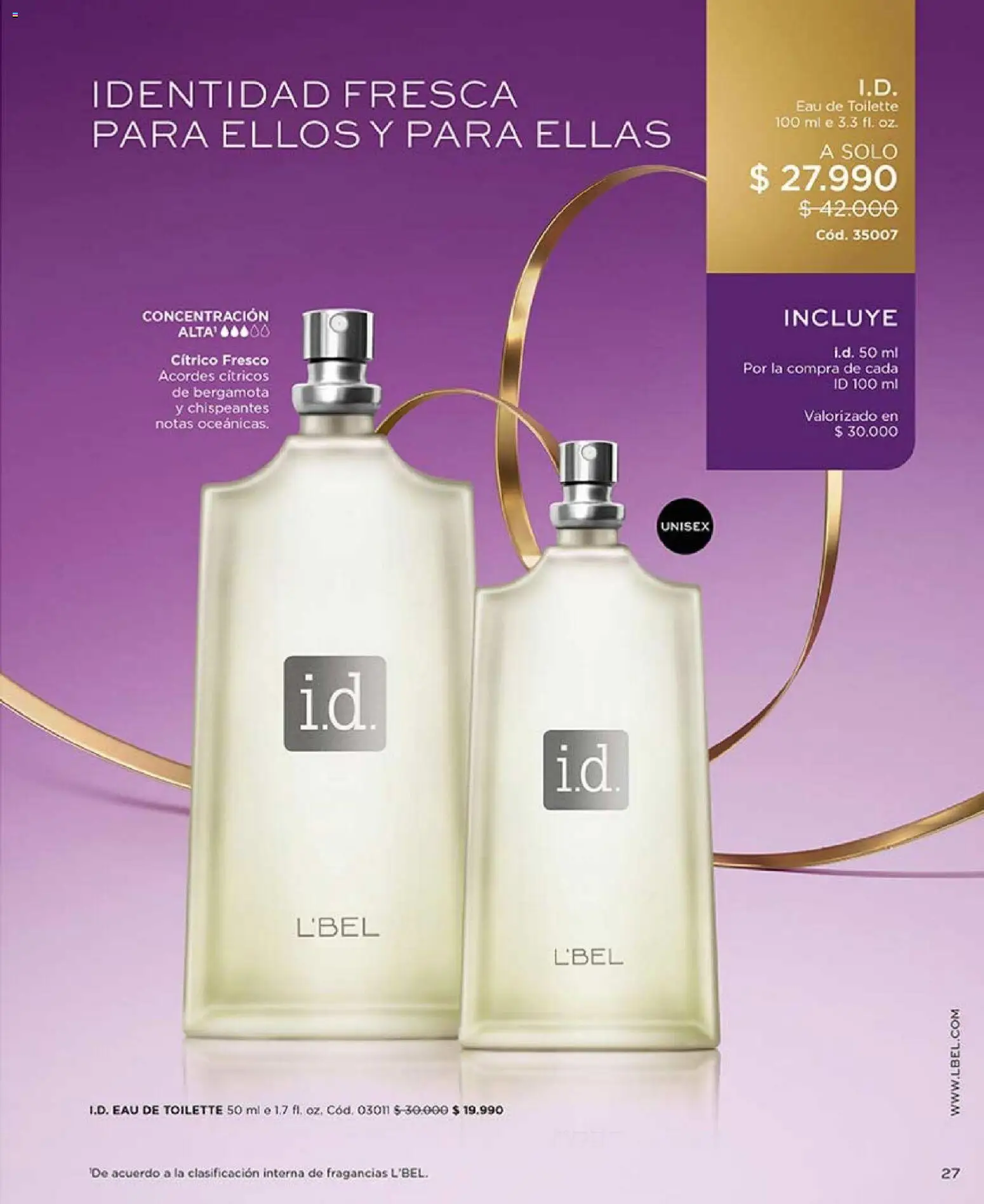 Catálogo L'Bel Campaña 3 │ válido desde el 01.02.2026 | Página: 26 | Productos: Eau de toilette