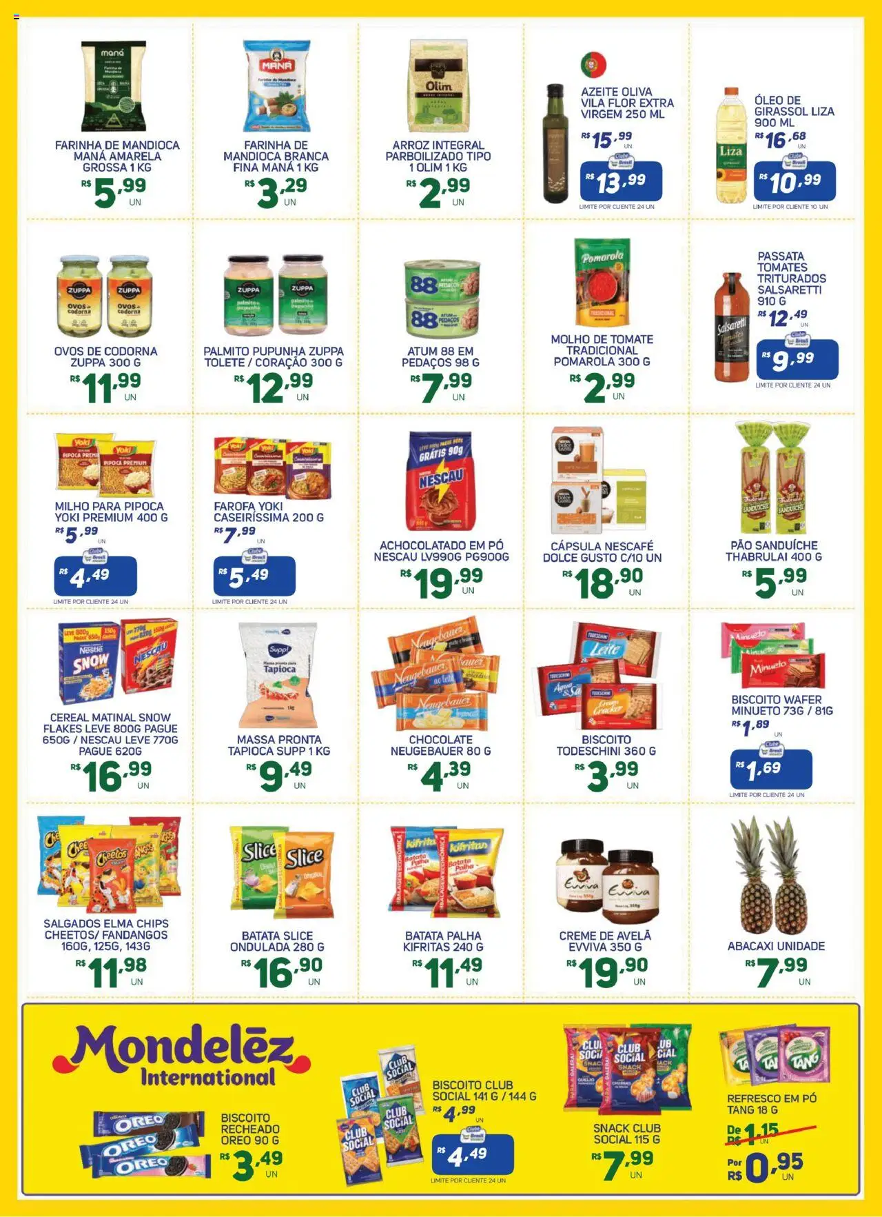 Brasil Atacadista Folheto - válido de 29.09.2025 | Página: 2 | Produtos: Mandioca, Tomates, Batata, Azeite