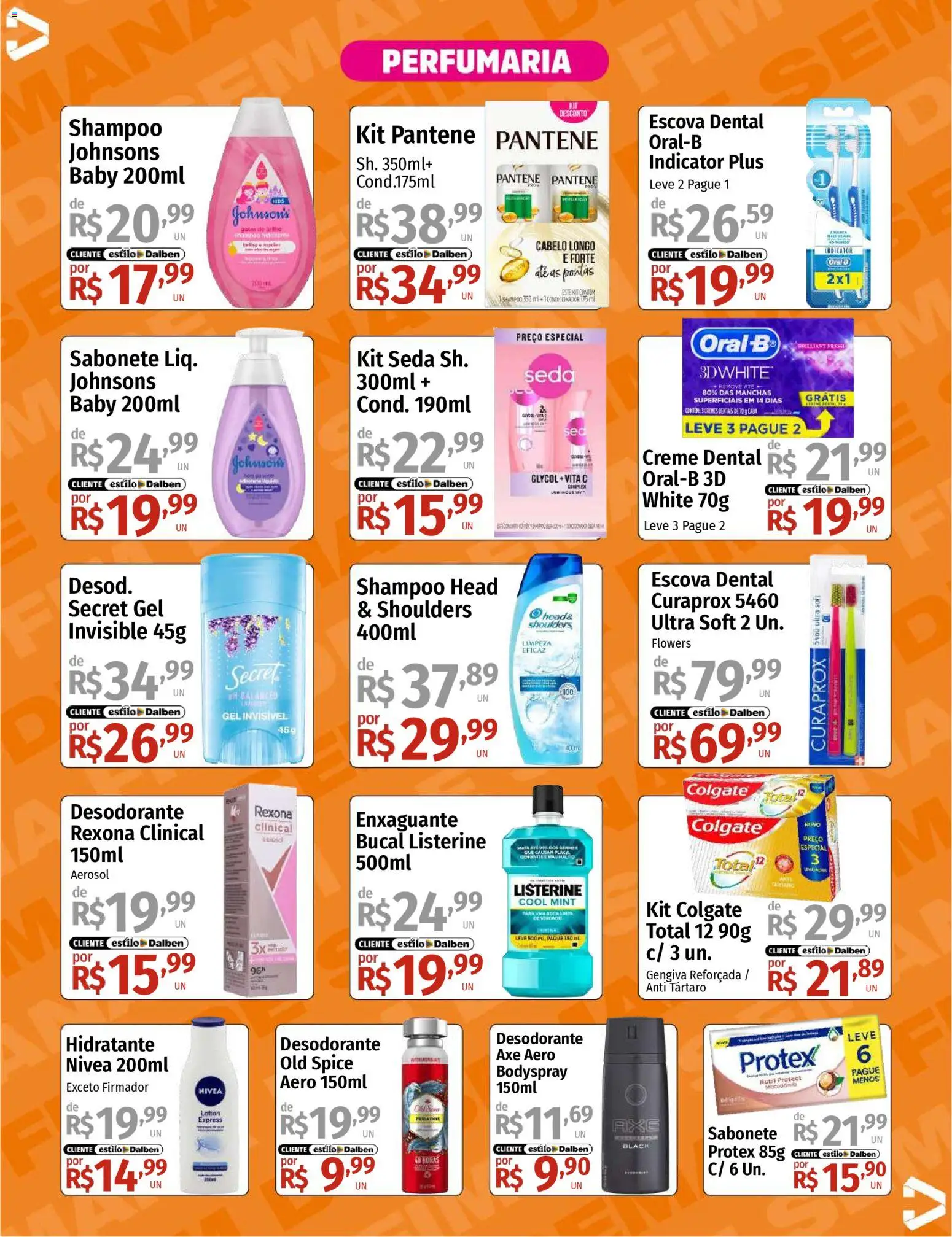 Supermercado Dalben Folheto - válido de 09.01.2026 | Página: 14 | Produtos: Desodorante, Creme, Sabonete, Rexona