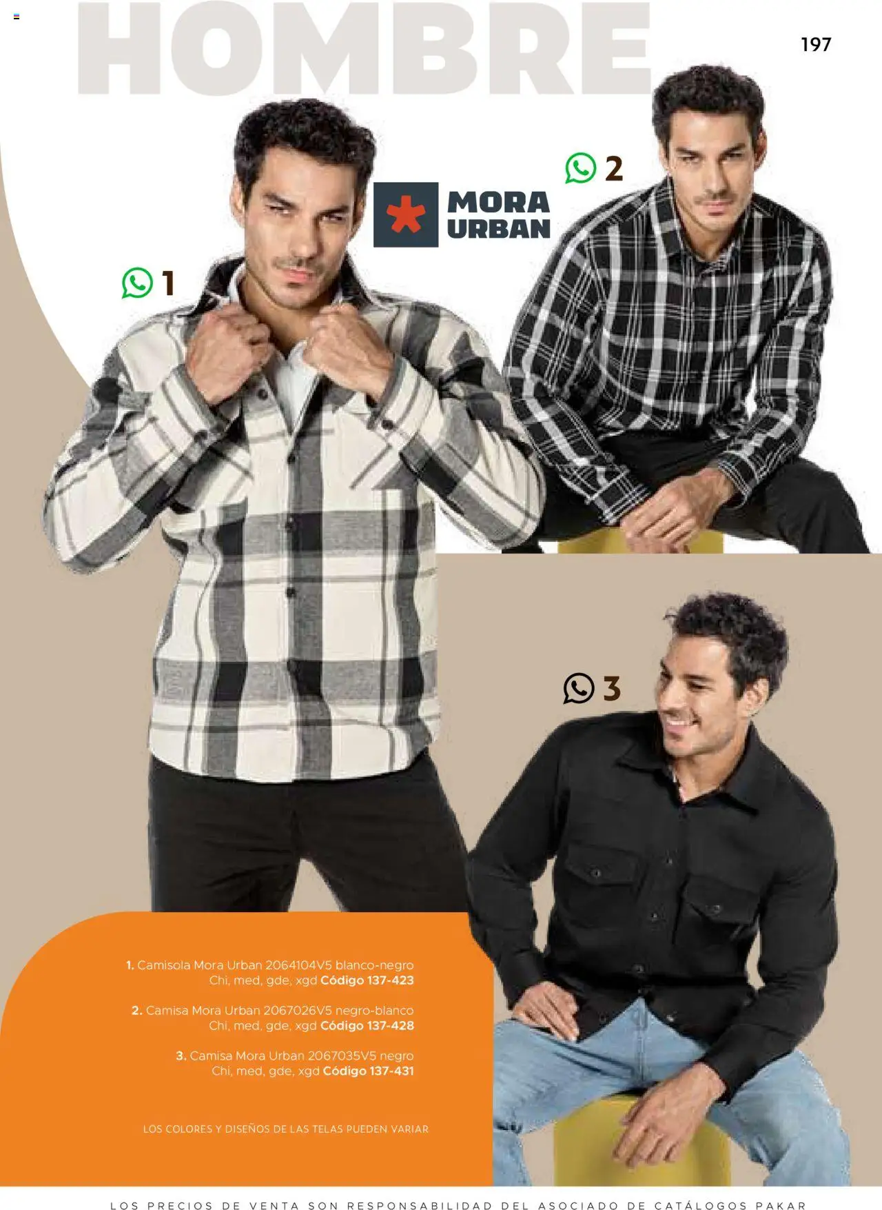 Nuevas ofertas de SC Pakar válidas en toda la República Mexicana desde el 24.07.2025. ¡Encuentra las mejores ofertas en SC Pakar Catálogo Ropa y Accesorios! | Página: 197 | Productos: Camisa