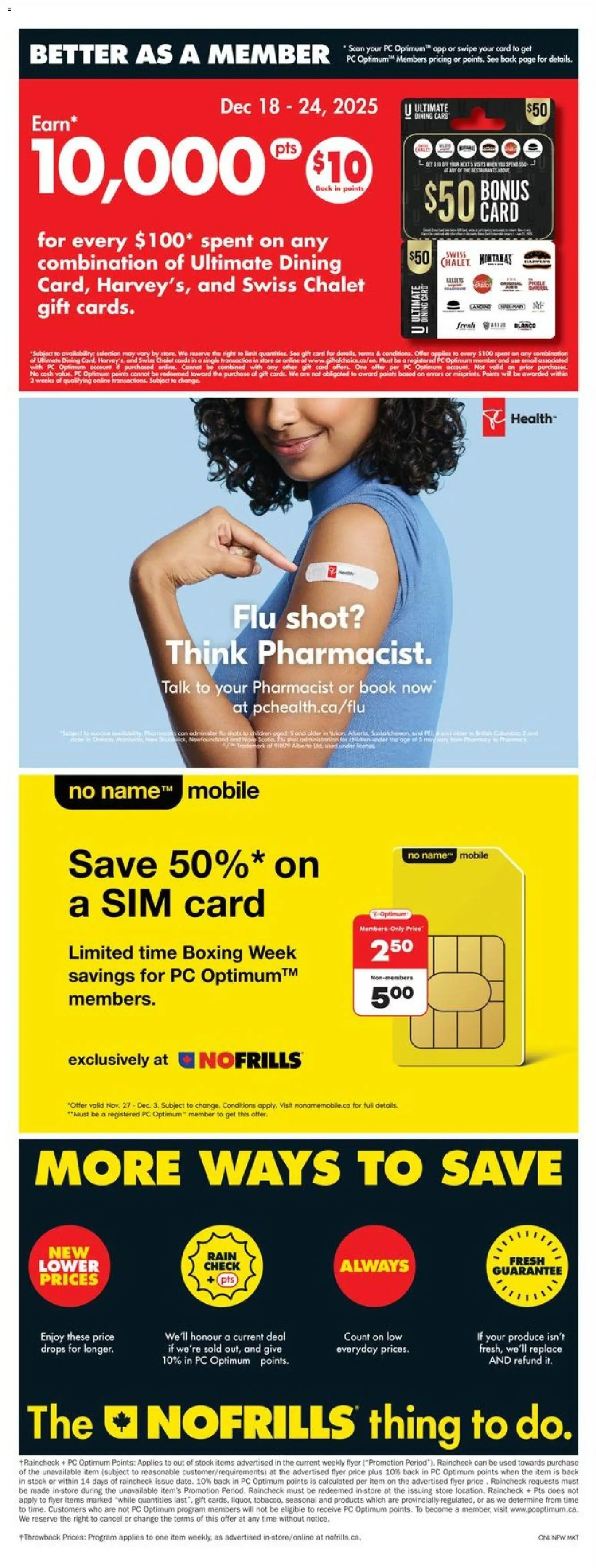 No Frills flyer valid from 18.12.2025 | Page: 16 | Products: PC